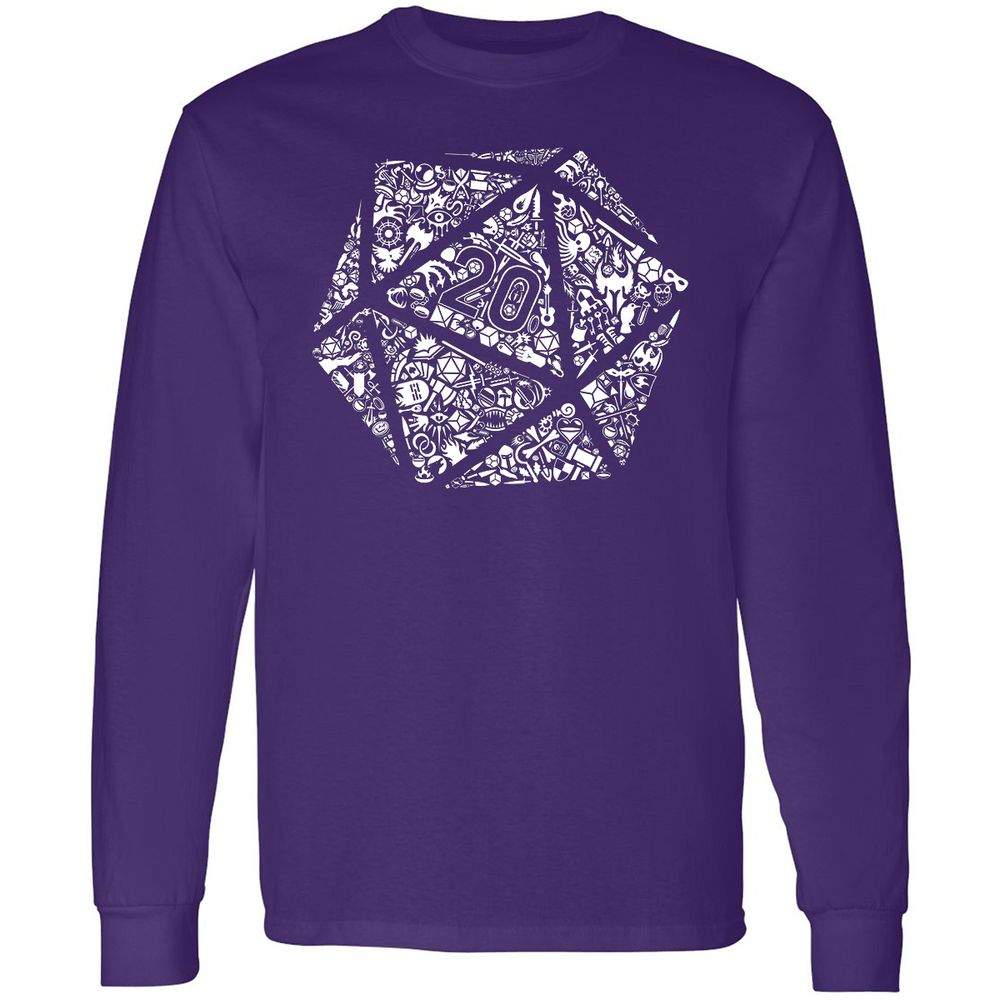 Long Sleeve T-Shirt - TFNLXQNJ - Purple - 13