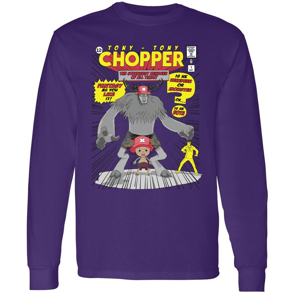 Long Sleeve T-Shirt - SJ7Z1CY7 - Purple - 13