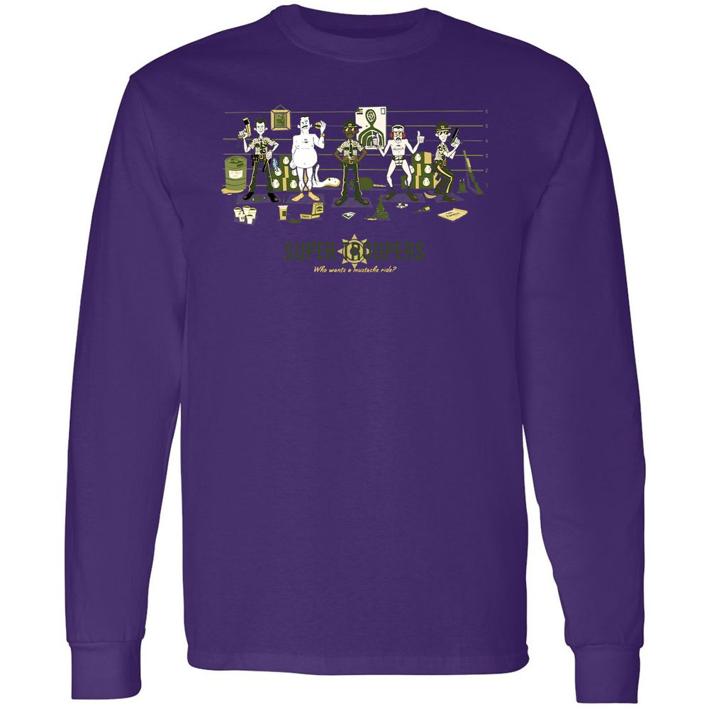 Long Sleeve T-Shirt - KH69PT6B - Purple - 13