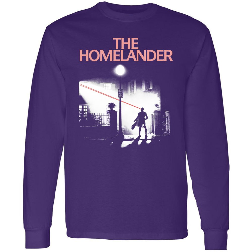 Long Sleeve T-Shirt - QQ8Q2HUB - Purple - 13