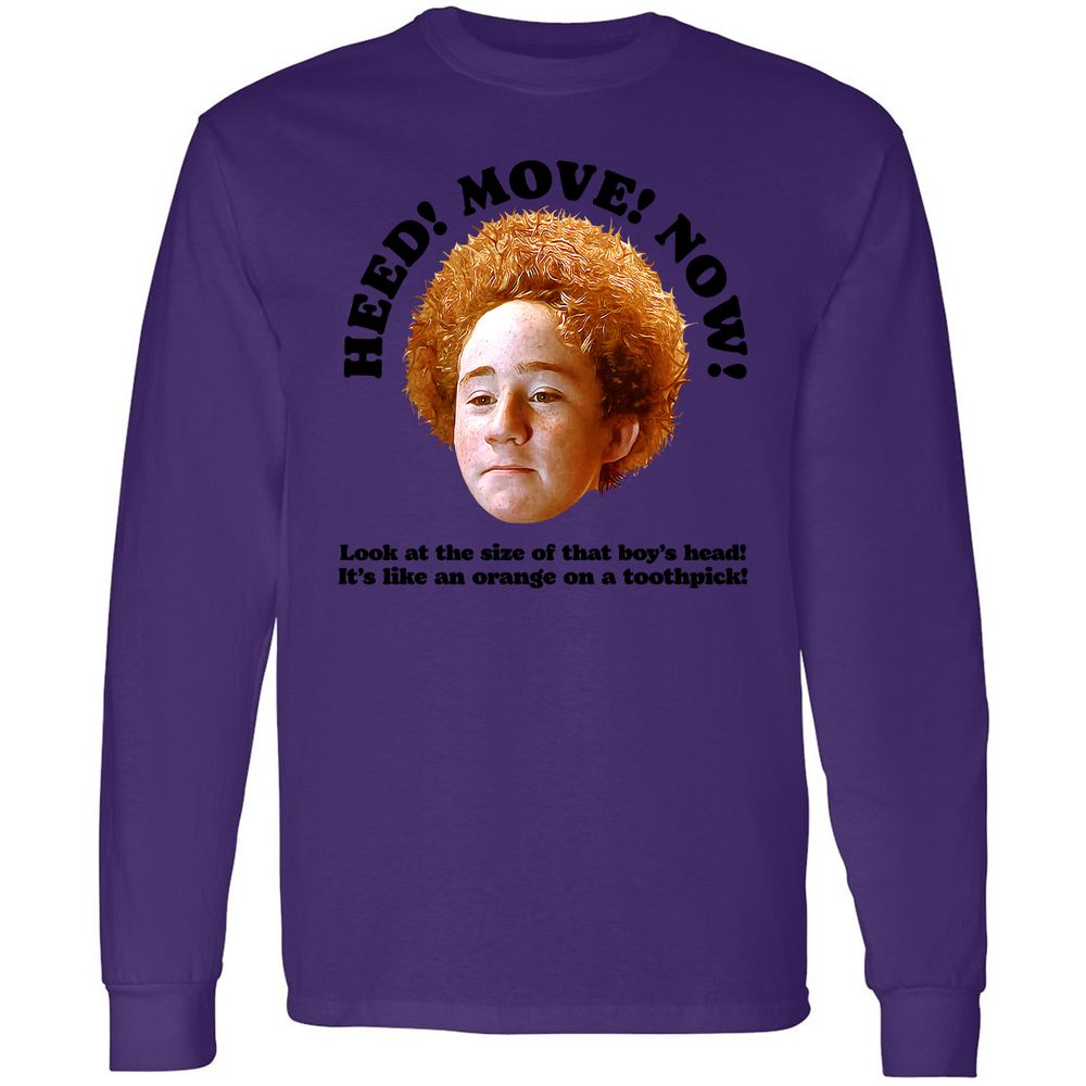 Long Sleeve T-Shirt - XTJ49WEJ - Purple - 13
