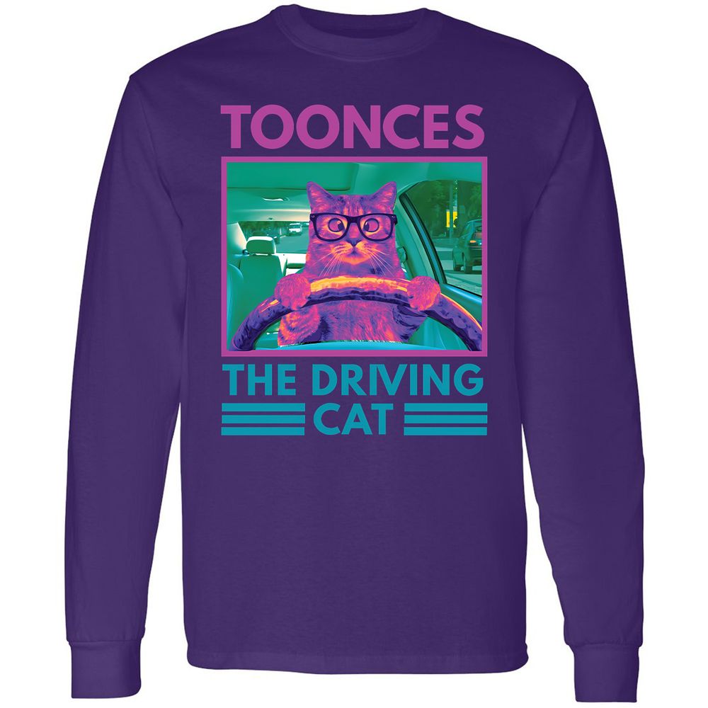 The Driving Cat - Purple - 13
