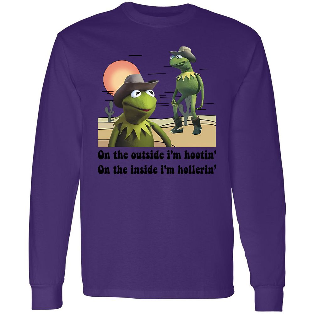 Long Sleeve T-Shirt - 2PNAS6DZ - Purple - 13