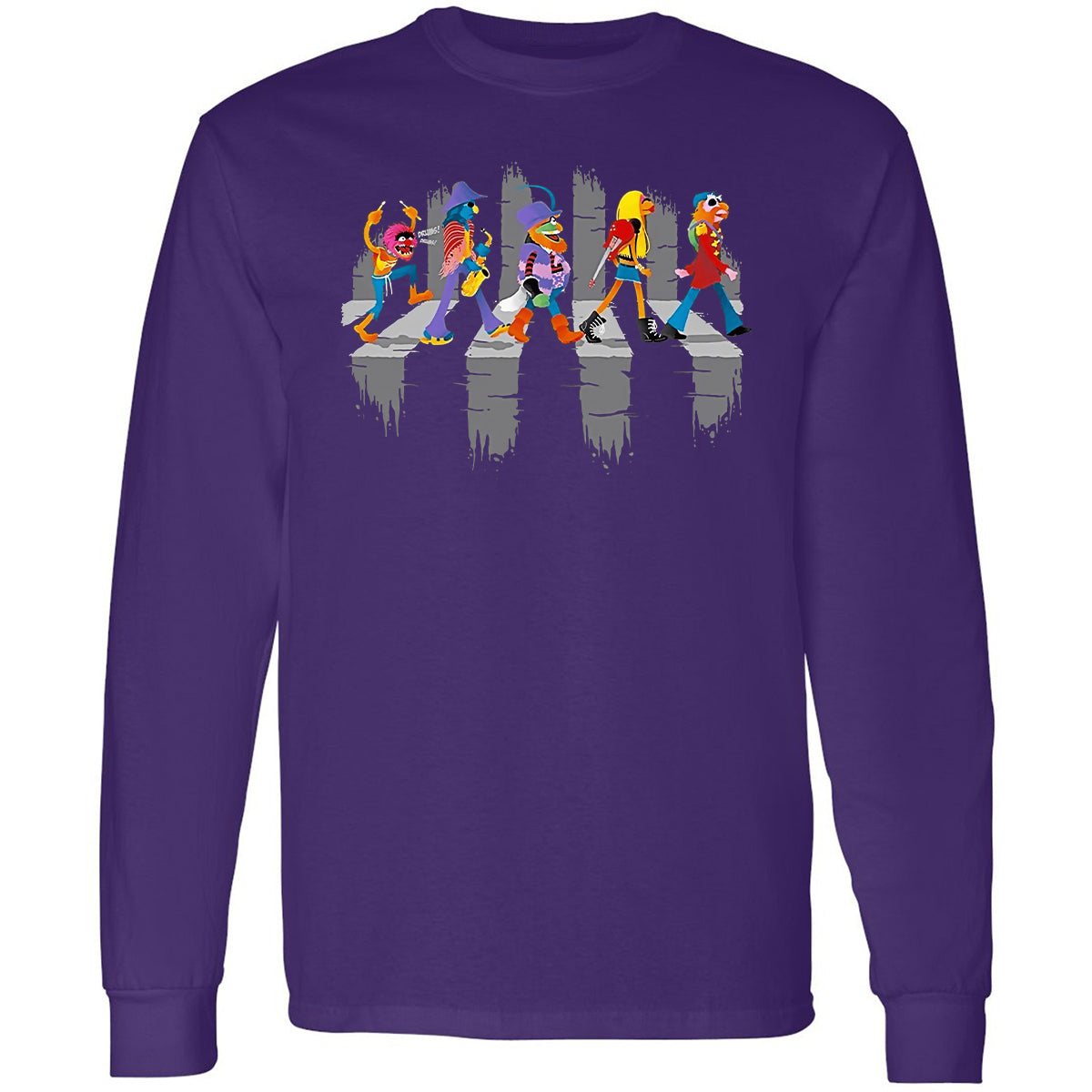 Long Sleeve T-Shirt - SRMFUGUP - Purple - 13