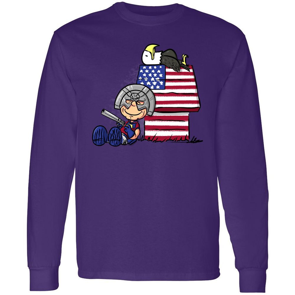 Long Sleeve T-Shirt - QGSTDN7A - Purple - 13