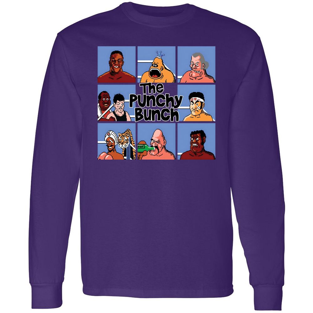 Long Sleeve T-Shirt - KT8XSUAE - Purple - 13