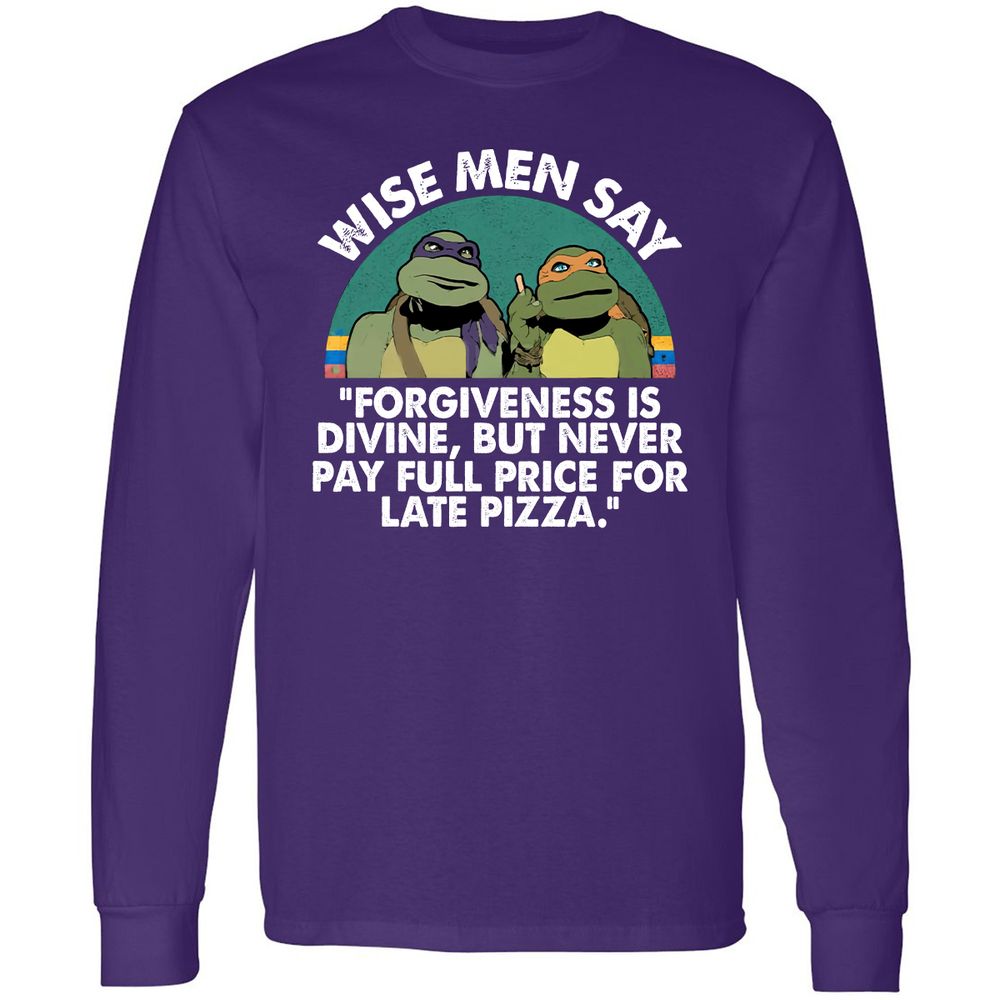 Long Sleeve T-Shirt - WHBNFJT6 - Purple - 13