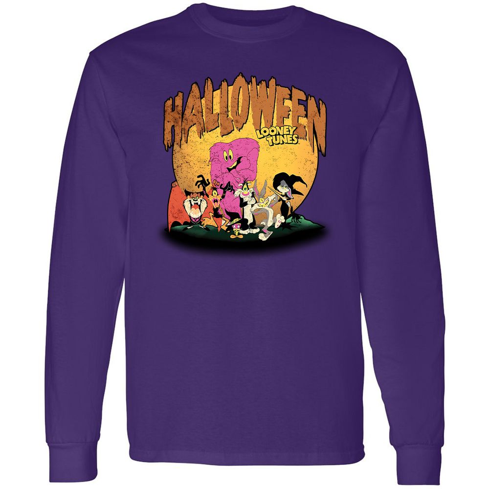 Long Sleeve T-Shirt - JB8MH66J - Purple - 13