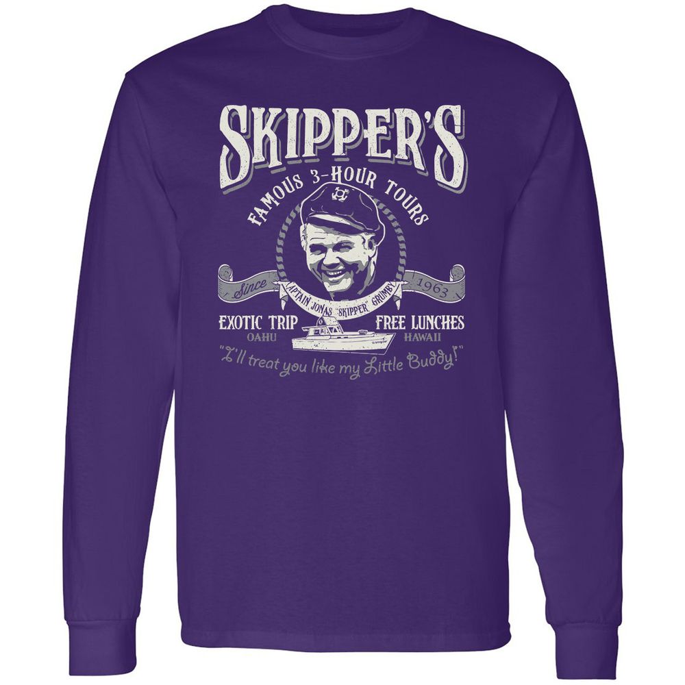 Long Sleeve T-Shirt - KBSVS9CN - Purple - 13