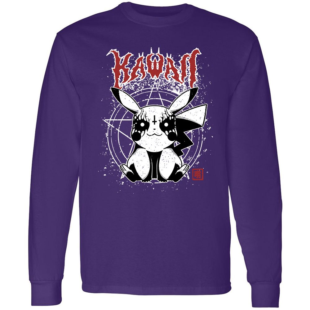 Long Sleeve T-Shirt - PHDSQ813 - Purple - 13