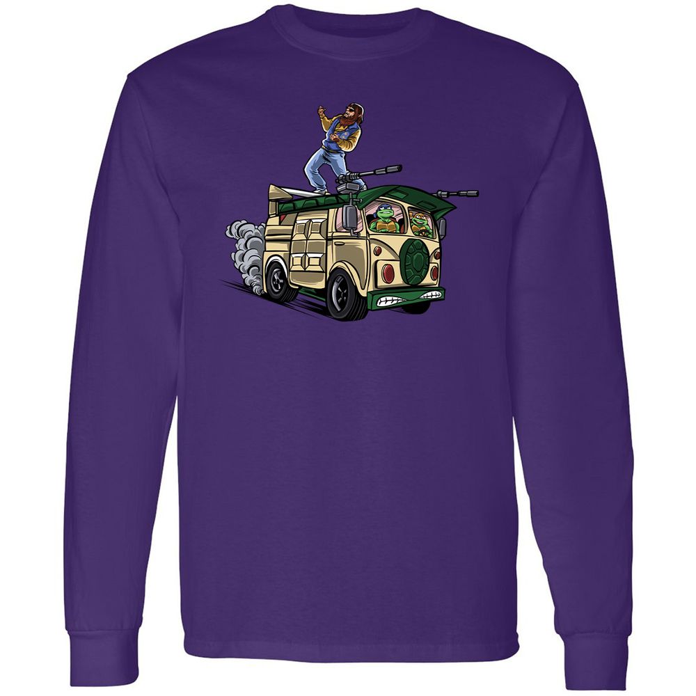 Long Sleeve T-Shirt - 46ZP7DW8 - Purple - 13