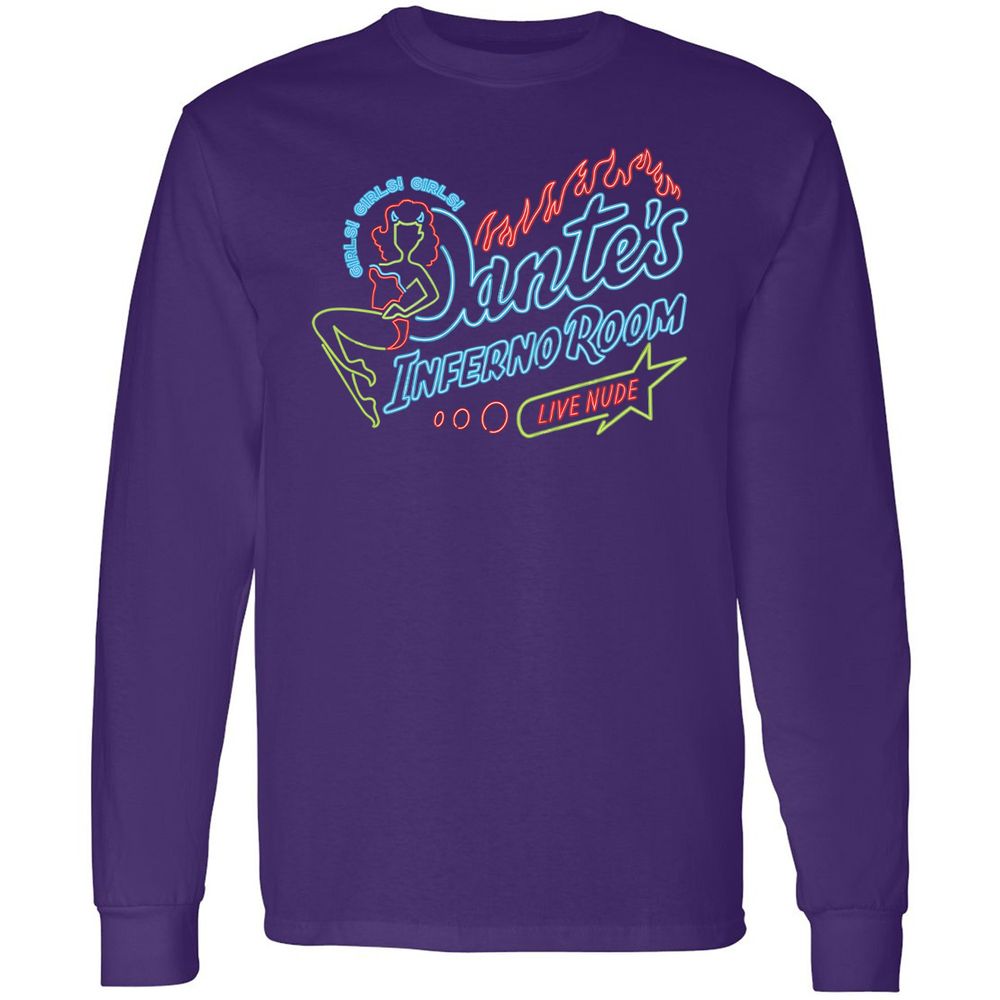 Long Sleeve T-Shirt - 535XTYN3 - Purple - 13