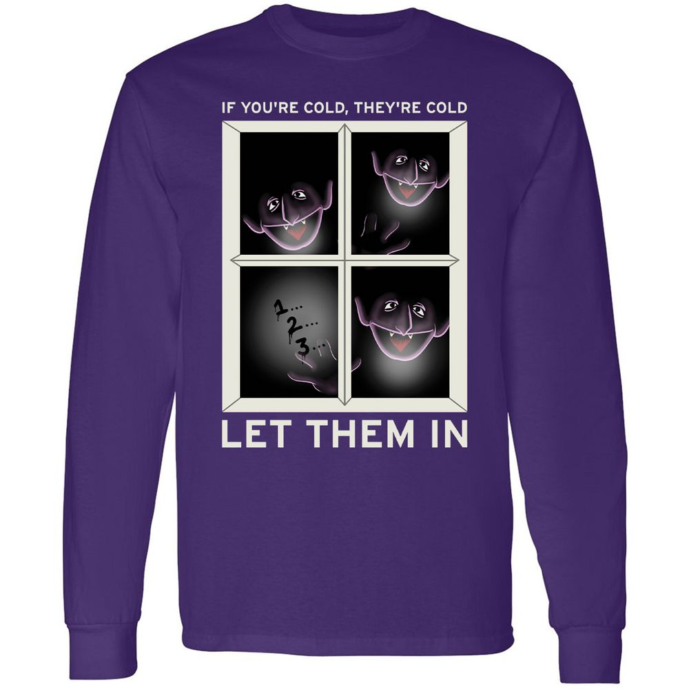 Long Sleeve T-Shirt - PEPQKWZS - Purple - 13