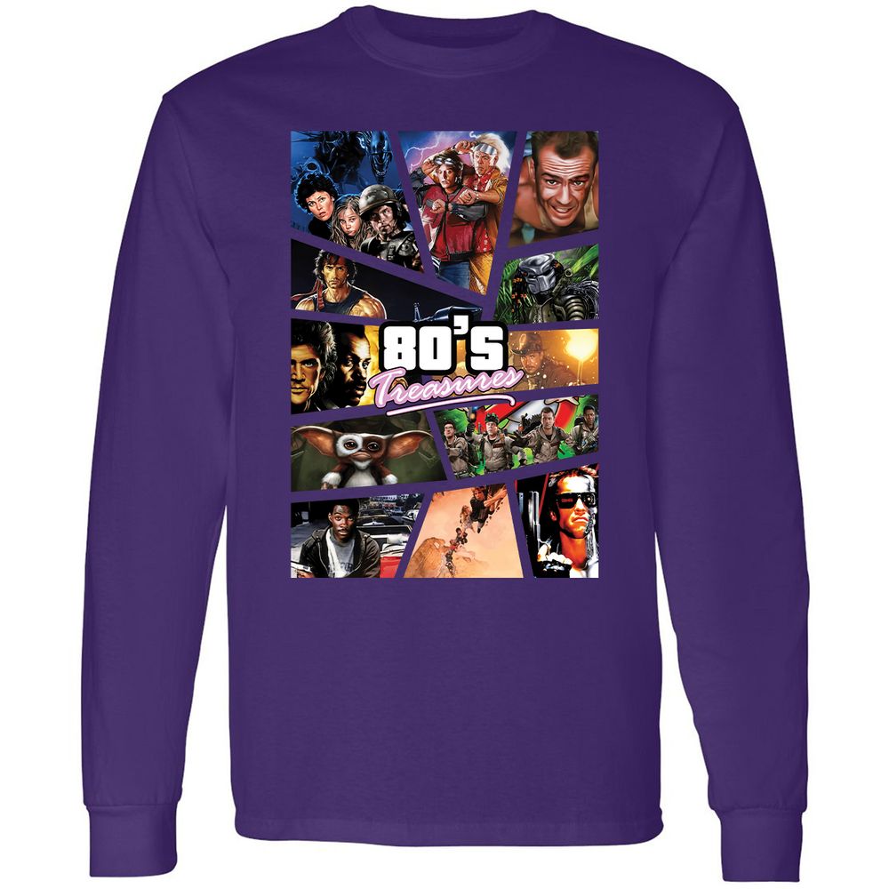 Long Sleeve T-Shirt - V1UA9A2R - Purple - 13