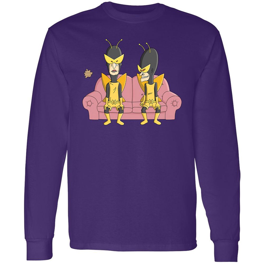 Long Sleeve T-Shirt - 7WZNLW47 - Purple - 13