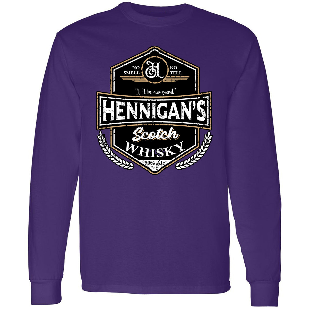 Long Sleeve T-Shirt - B31U2CCA - Purple - 13