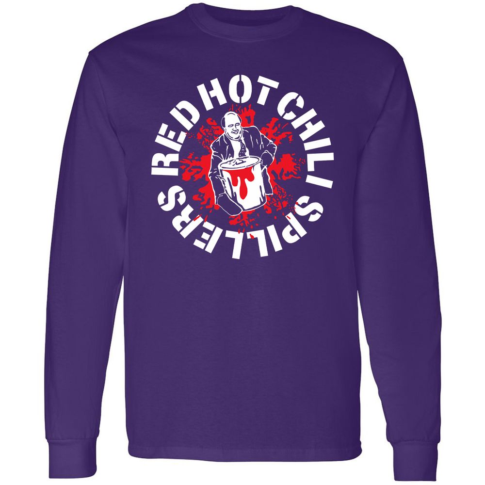 Long Sleeve T-Shirt - DJXP4R5K - Purple - 13