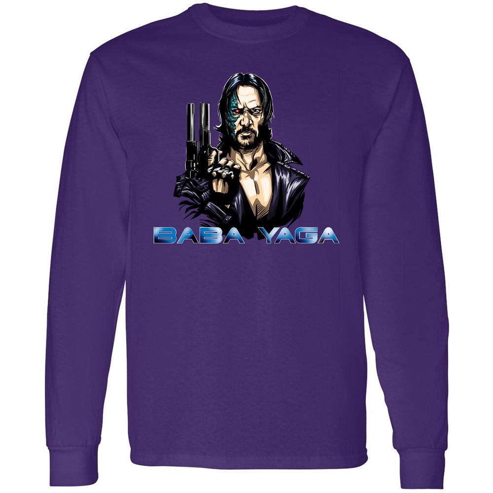 Long Sleeve T-Shirt - 24HVA8C8 - Purple - 13