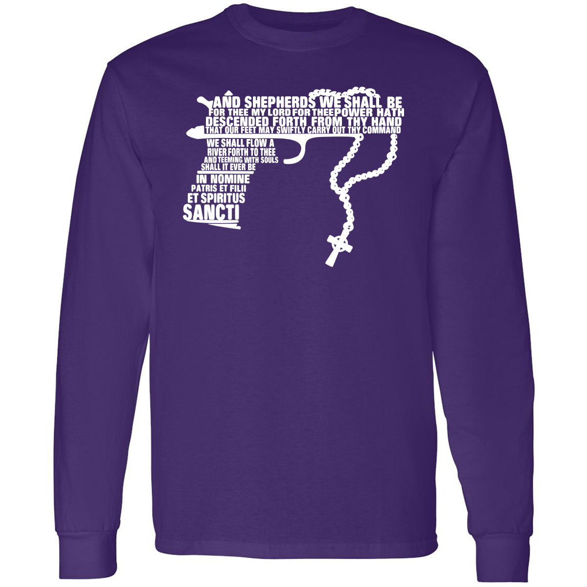Long Sleeve T-Shirt - P5L9X959 - Purple - 13