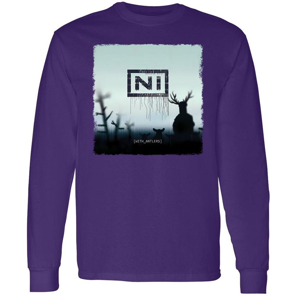 Long Sleeve T-Shirt - VUP1Y71Q - Purple - 13