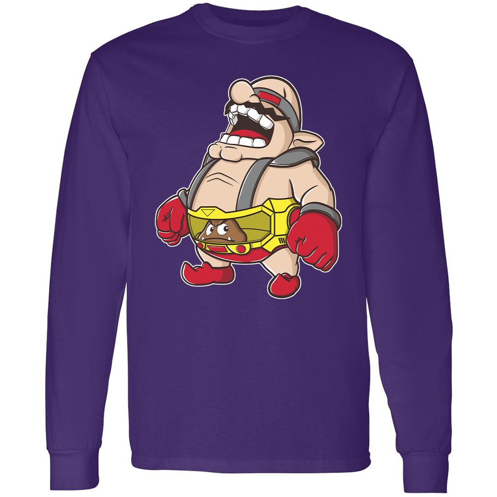 Long Sleeve T-Shirt - YCKXBW4A - Purple - 13