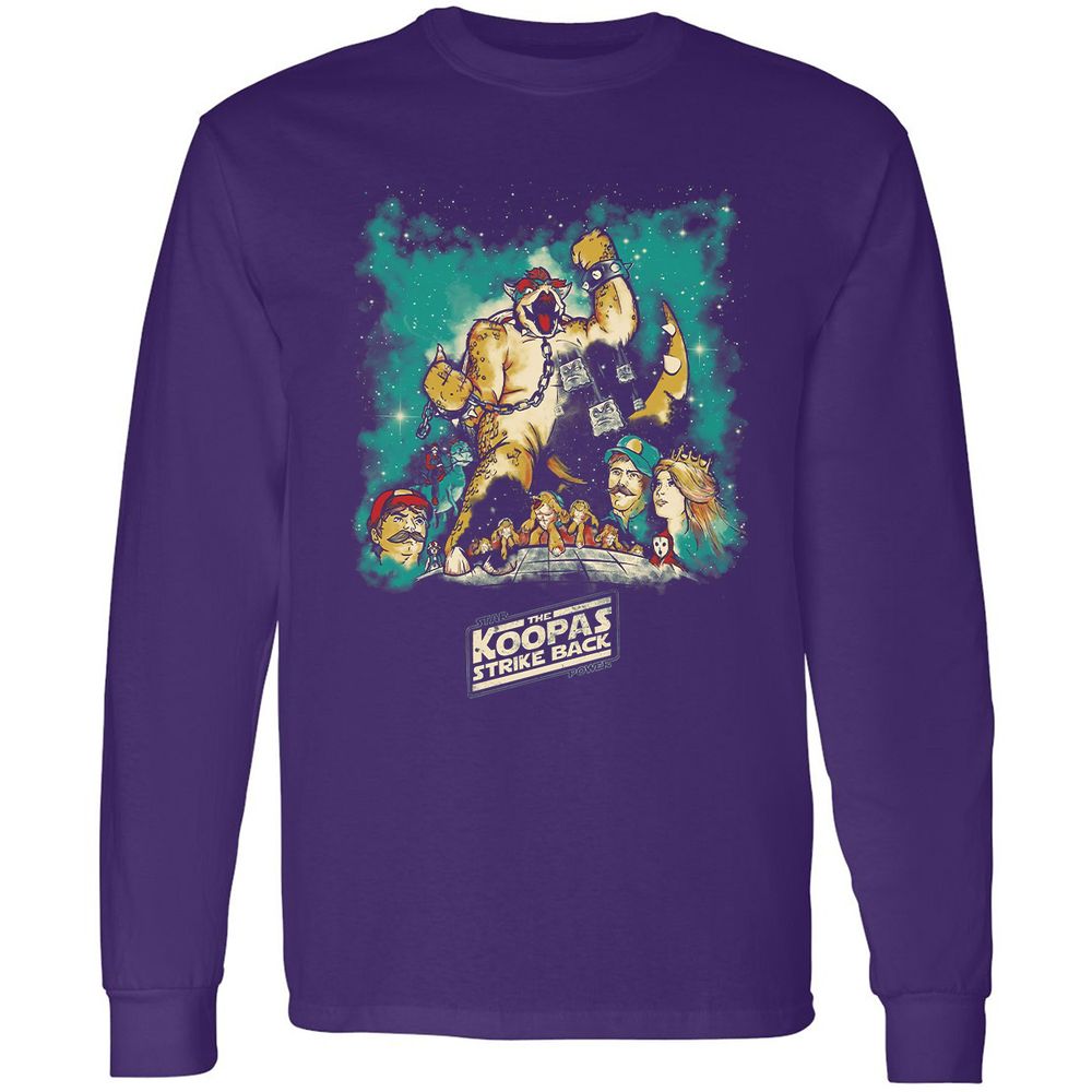 Long Sleeve T-Shirt - A1R6EWCD - Purple - 13