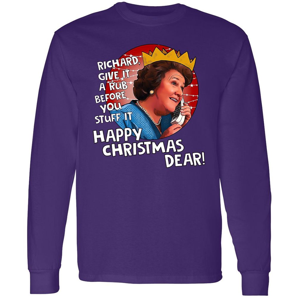 Long Sleeve T-Shirt - MKCSGKJG - Purple - 13