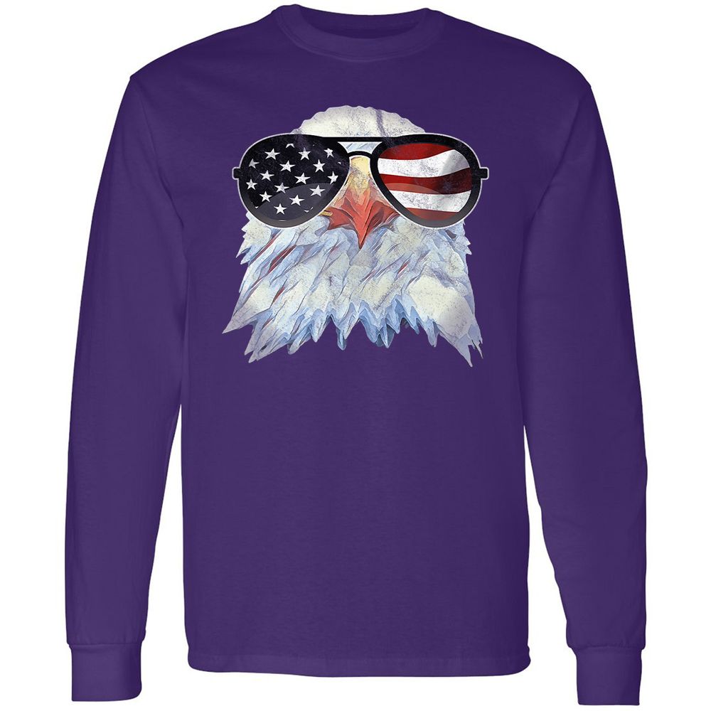 Long Sleeve T-Shirt - JBC44FKQ - Purple - 13