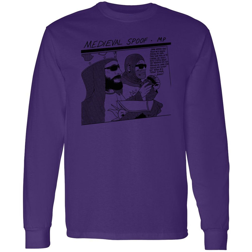 Long Sleeve T-Shirt - A8F14BKH - Purple - 13