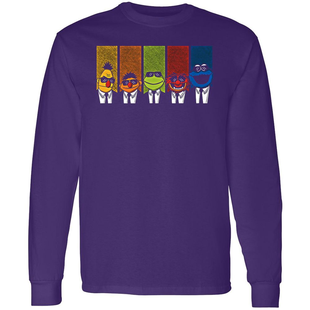 Long Sleeve T-Shirt - YD1N13QQ - Purple - 13