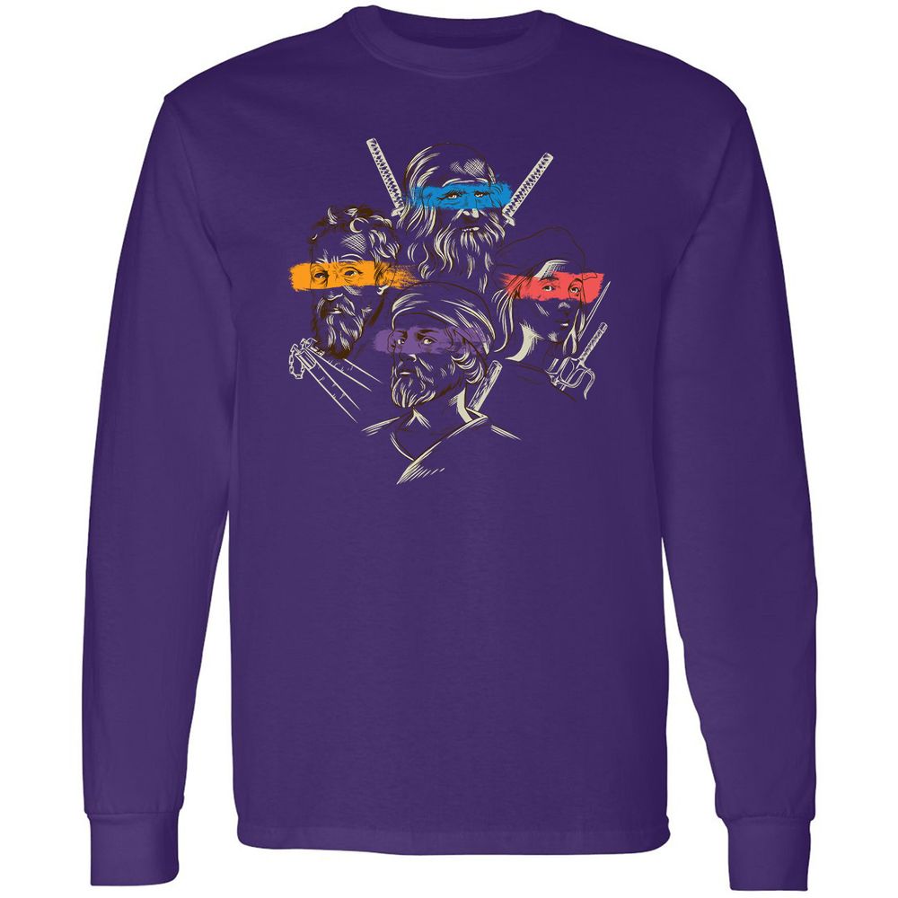Long Sleeve T-Shirt - T7DP1T2L - Purple - 13