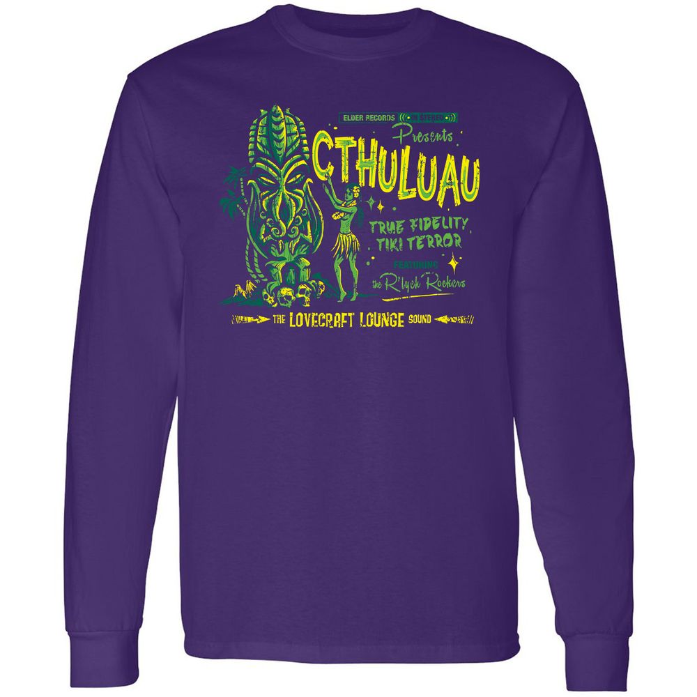 Long Sleeve T-Shirt - Z5A2DKC2 - Purple - 13