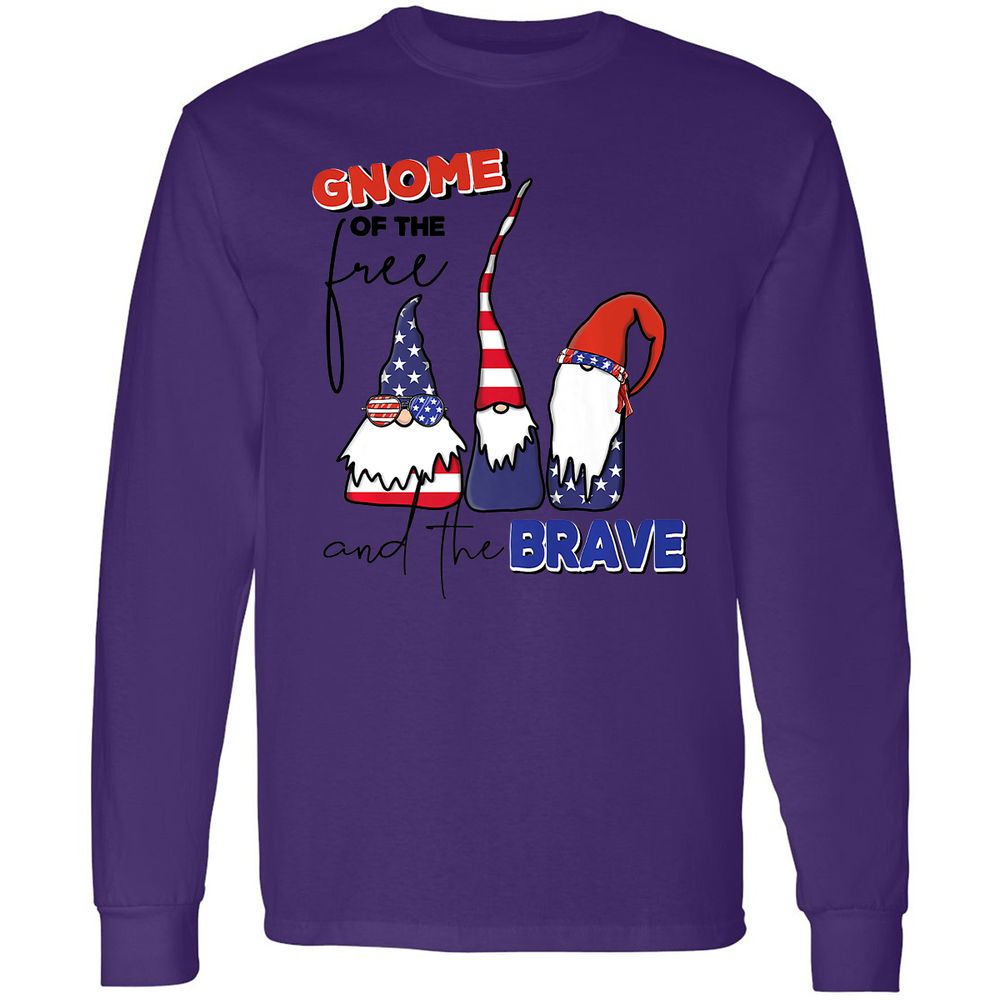 Long Sleeve T-Shirt - 3NGKGG1H - Purple - 13