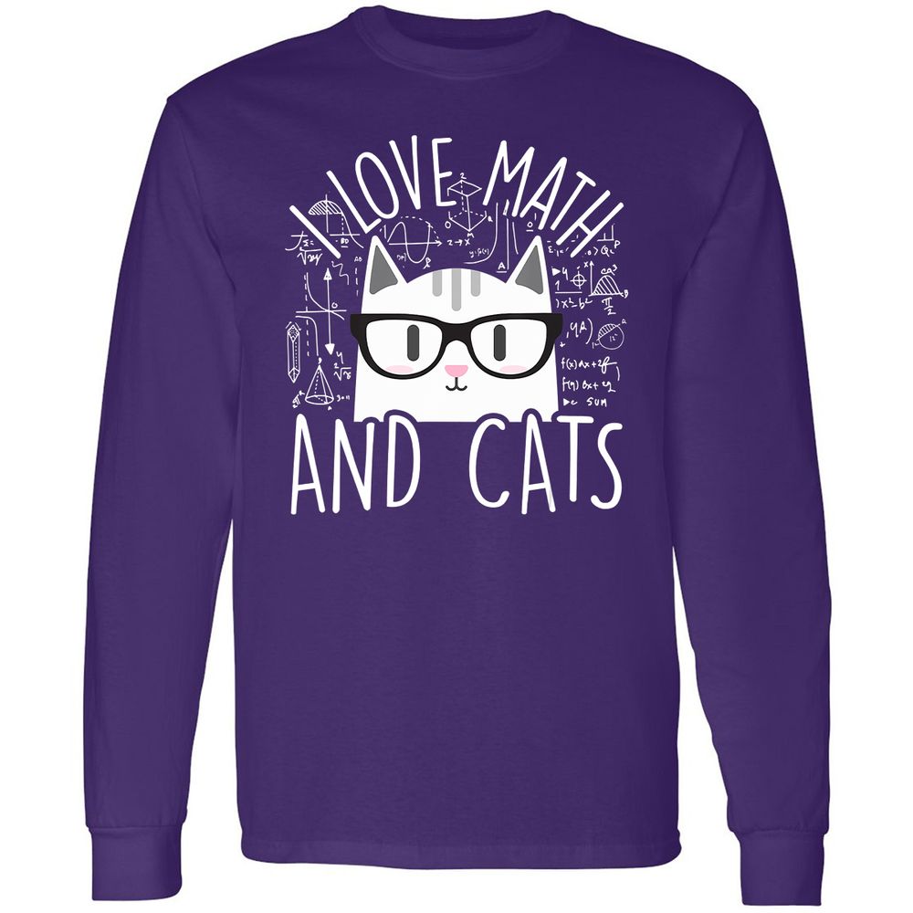 Long Sleeve T-Shirt - AZSL7S5L - Purple - 13