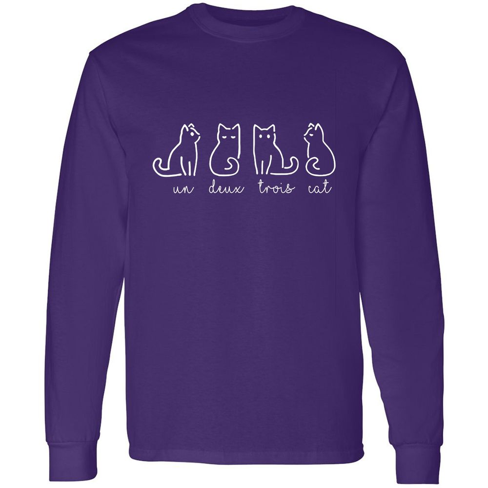 Long Sleeve T-Shirt - PR38D4M1 - Purple - 13