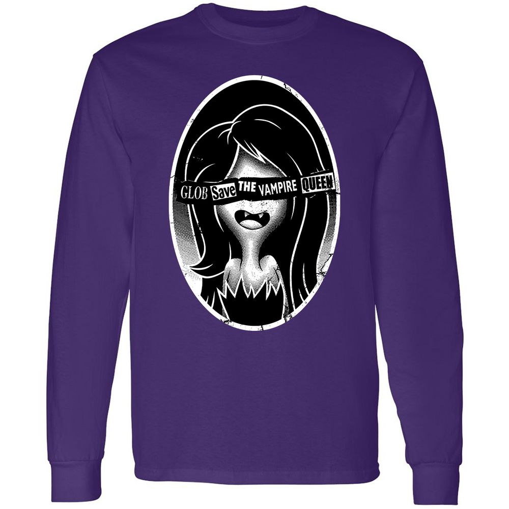 Long Sleeve T-Shirt - QTPGBRY8 - Purple - 13