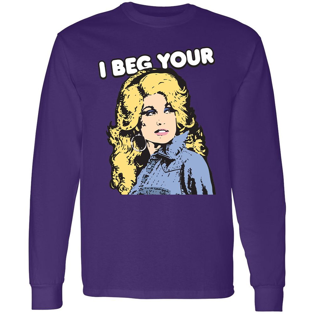Long Sleeve T-Shirt - YB8TQBEP - Purple - 13
