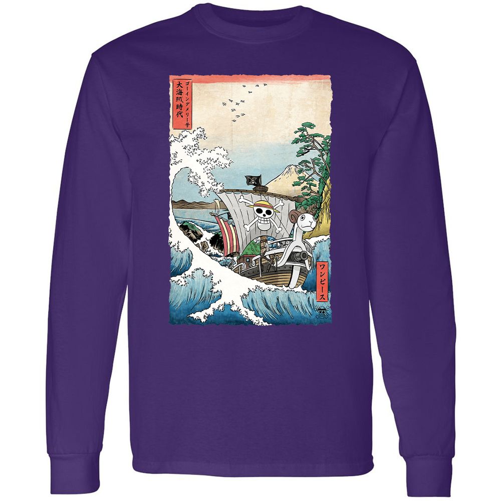 Long Sleeve T-Shirt - 739SSWL8 - Purple - 13