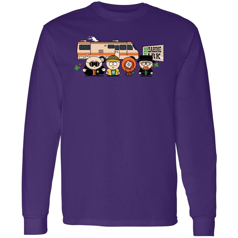Long Sleeve T-Shirt - WY7GRULT - Purple - 13