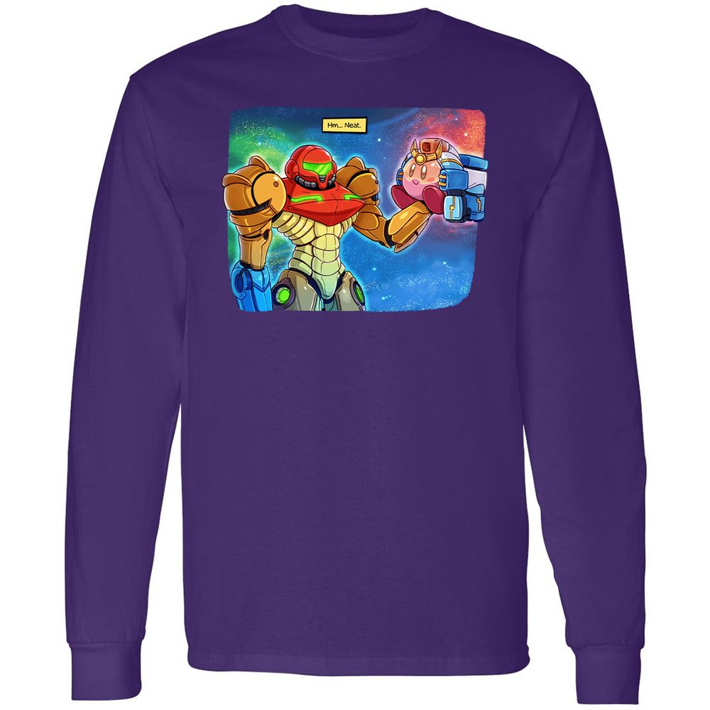 Long Sleeve T-Shirt - DEN214MQ - Purple - 13