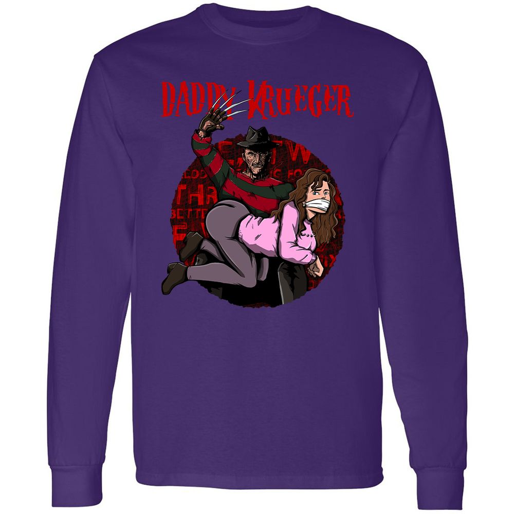 Long Sleeve T-Shirt - ADZH8GLK - Purple - 13
