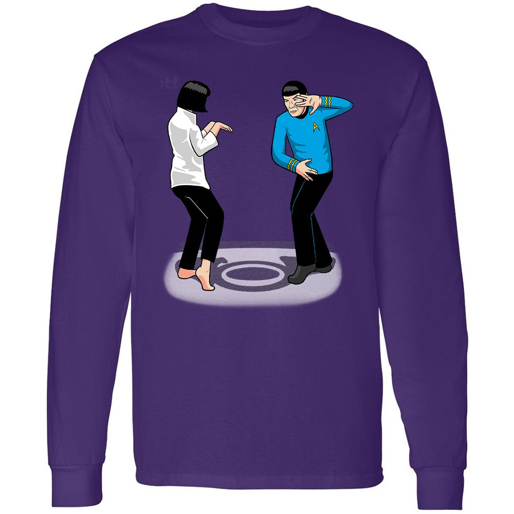 Long Sleeve T-Shirt - YFQRBYYA - Purple - 13
