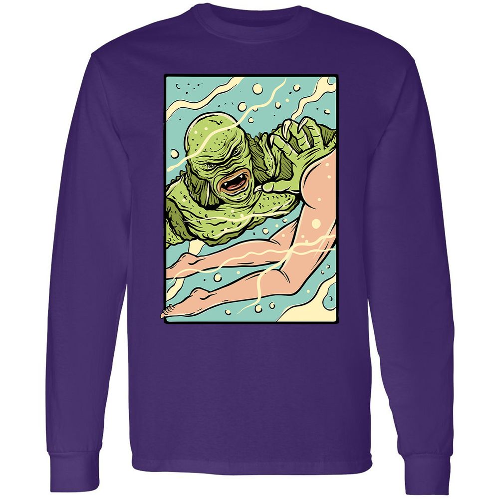 Long Sleeve T-Shirt - 2MUST22W - Purple - 13