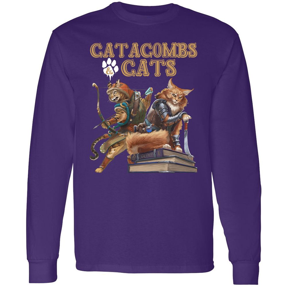 Long Sleeve T-Shirt - ZQMR66SQ - Purple - 13