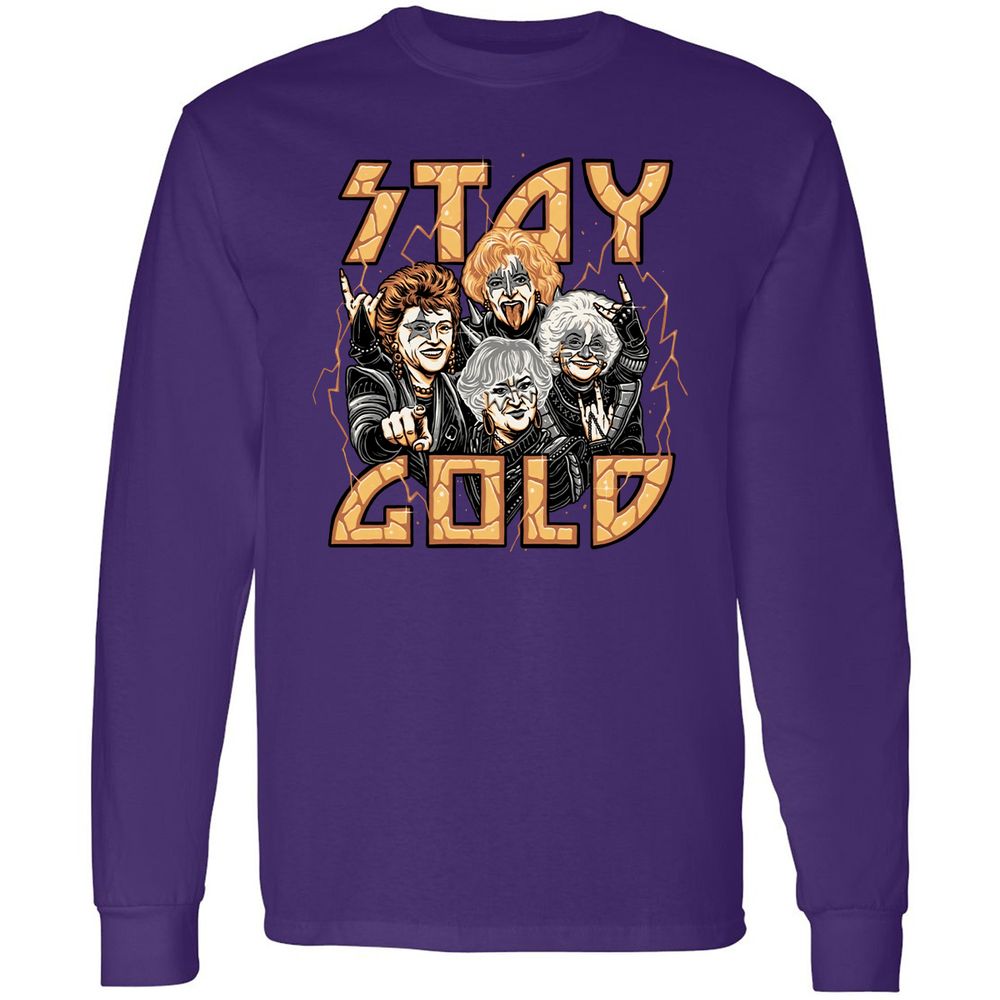 Long Sleeve T-Shirt - JLTG77RZ - Purple - 13