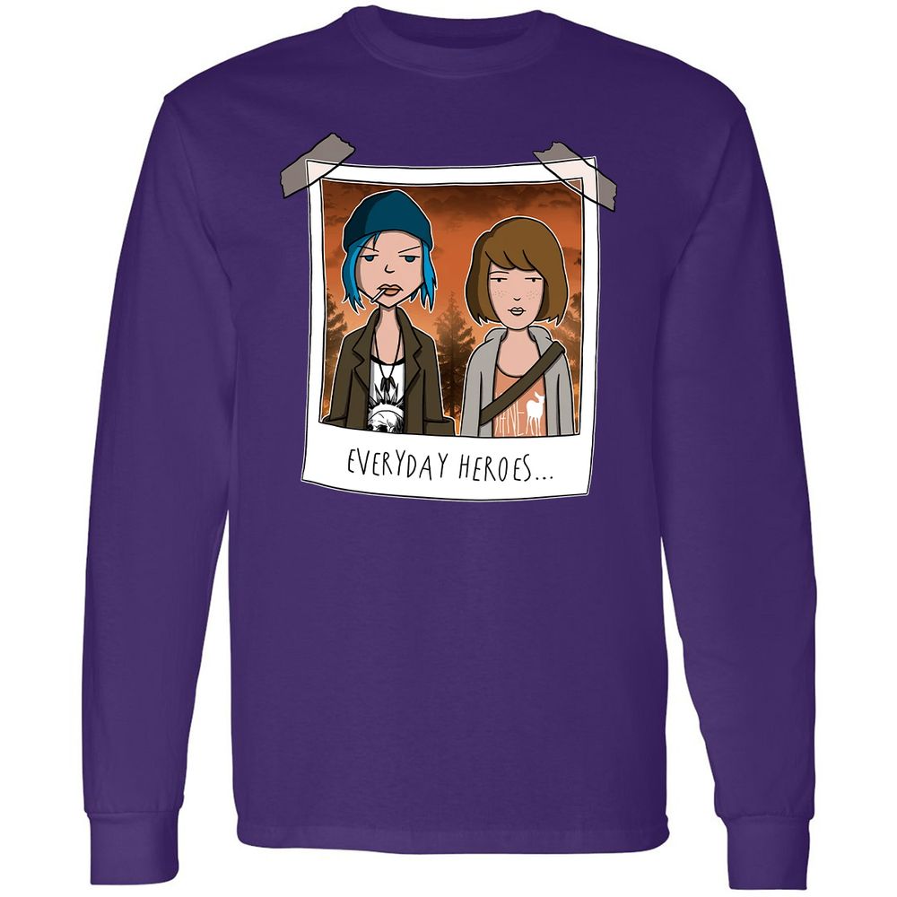 Long Sleeve T-Shirt - T2X45A9B - Purple - 13