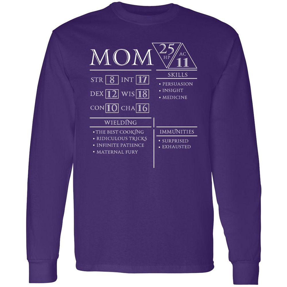 Long Sleeve T-Shirt - 79BJRKZC - Purple - 13