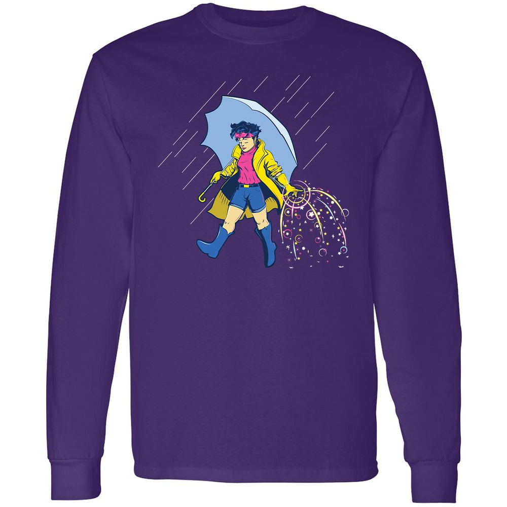 Long Sleeve T-Shirt - BDQHPEQ1 - Purple - 13