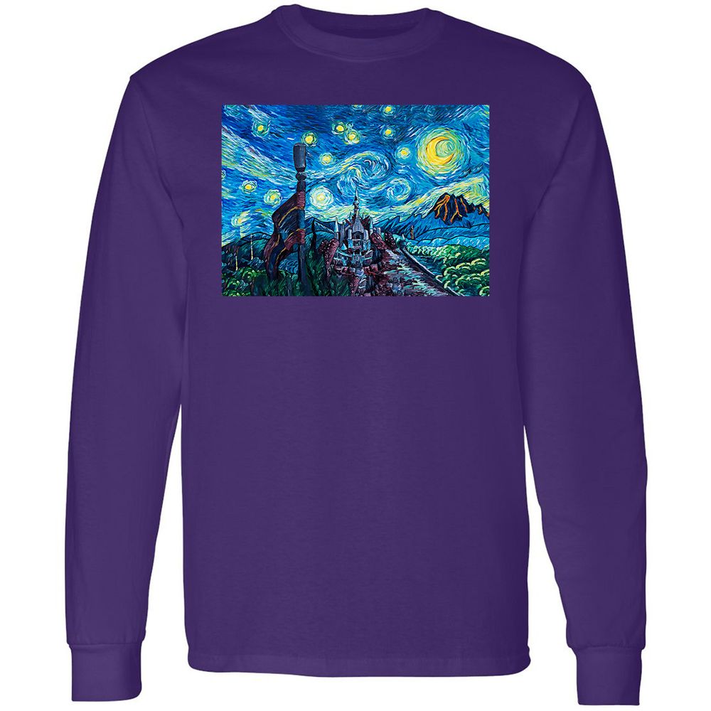 Long Sleeve T-Shirt - JLMWH585 - Purple - 13