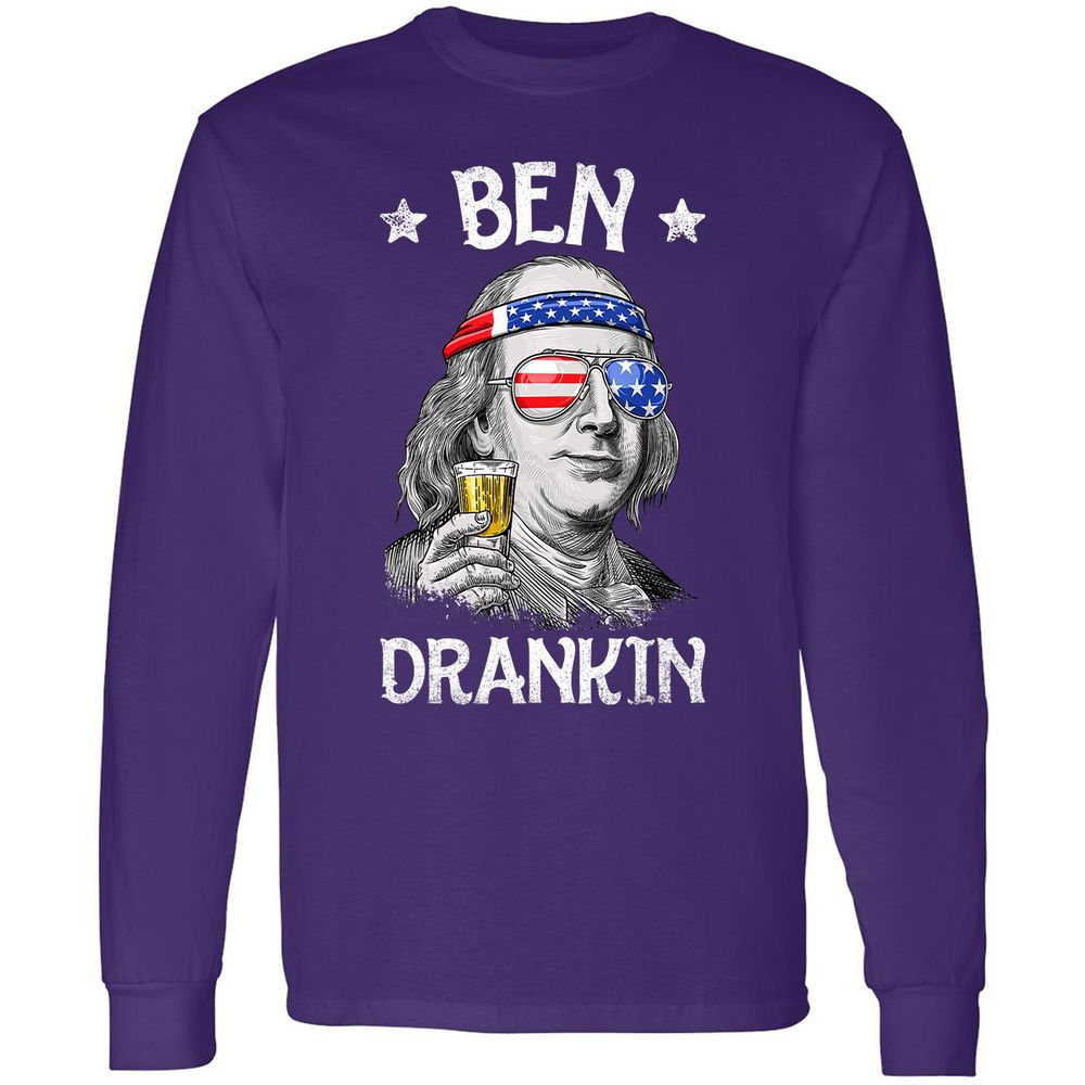Long Sleeve T-Shirt - VDPNBUEB - Purple - 13